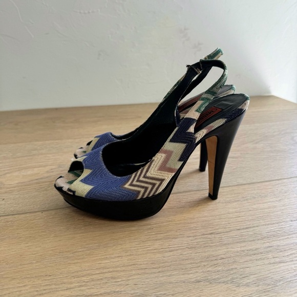 Missoni Peep Toe Pump - Picture 3 of 6